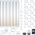 LED Smart Under Cabinet Lights 2700K to 6500K 6 Lights Bar Kit U435749