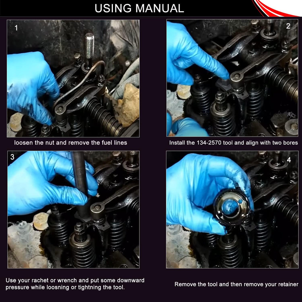 Spanner Wrench Socket Tool for Caterpillar Fuel Injection Nozzle Retainer V193