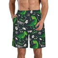 Men'S Casual Summer Beach Shorts With Pockets-Xx-Large T5679
