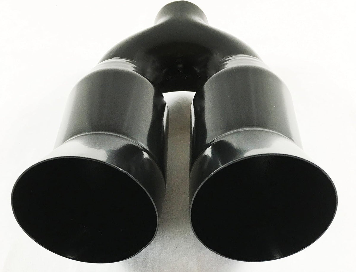 Black Stainless Steel Slant Exhaust Tip P299035
