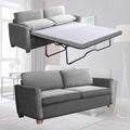 Velvet Full Size Pull Out Sofa Bed L739