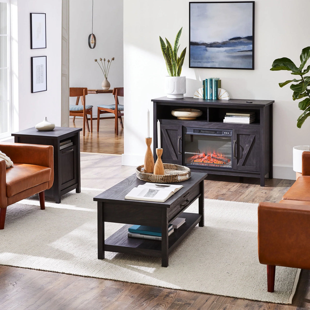 Rectangle Lift Top Coffee Table A779