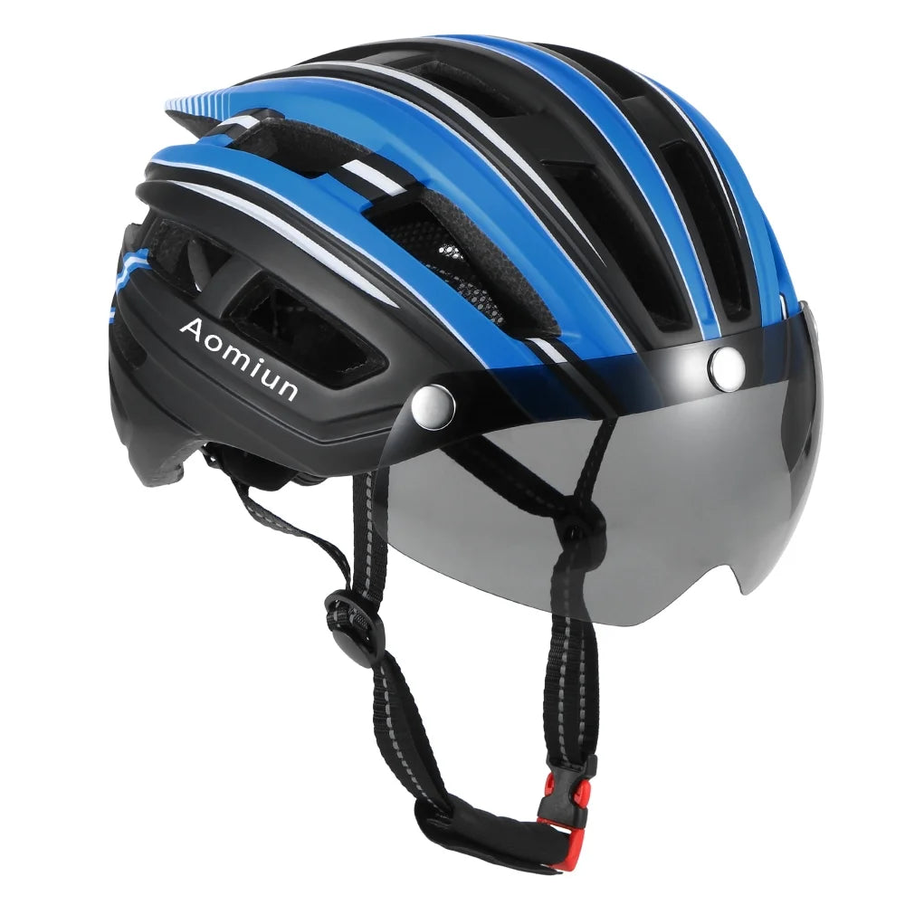 Motorcycle Helmet with Detachable Magnetic Visor P5851