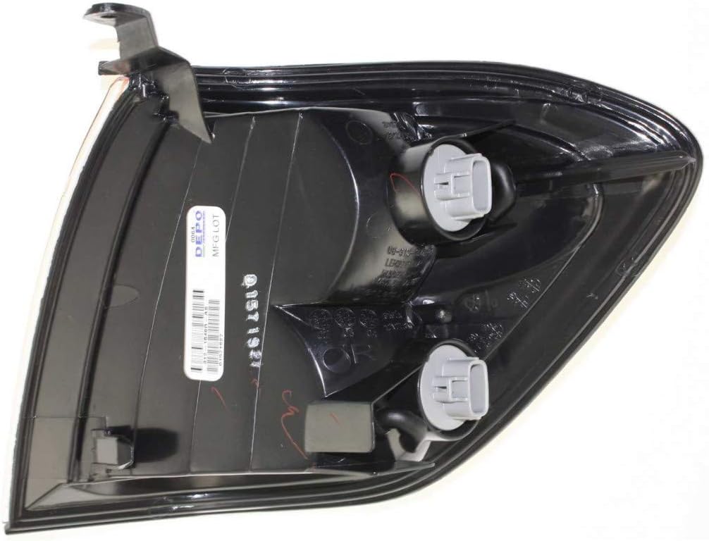 Passenger Side Signal Light Assembly for Toyota Sequoia 2001 2002 2003 2004 Pack of 2 I274