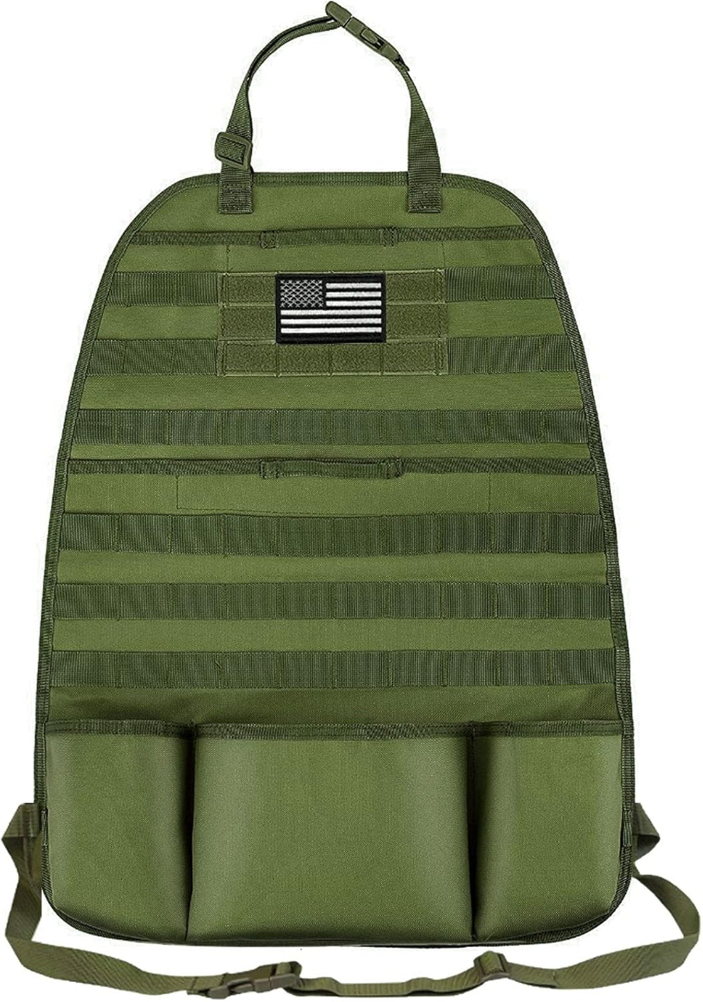Tactical Molle Seat Back Organizer with Pouches V12677