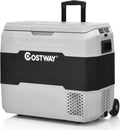 53 Quarts AC/DC Compressor Cooler with Telescopic Handle W626