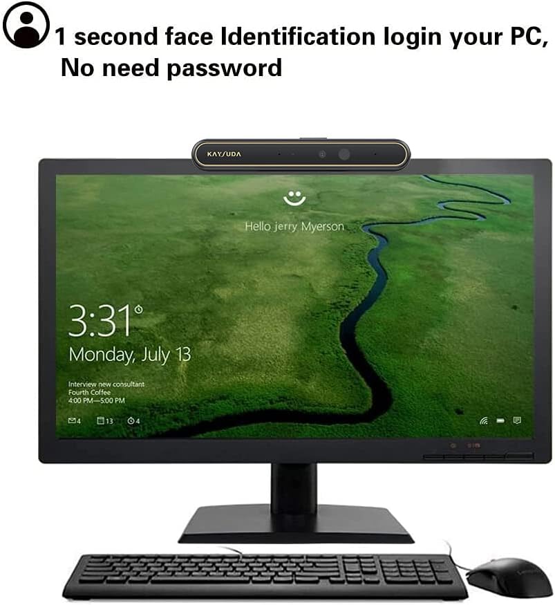 1080P Webcam with Dual Microphones, Pack of 2 G596238