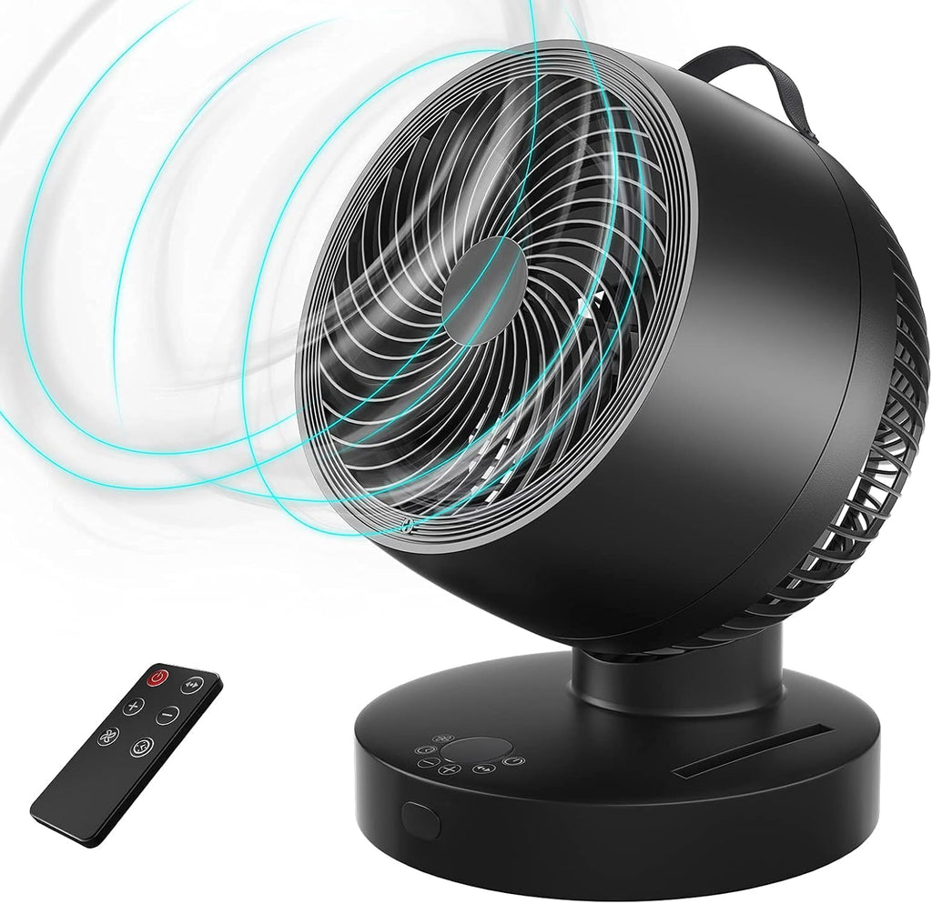 Air Circulator Fan, 8 Blade, 6 Speeds 4 Wind Modes, Oscillating, Pack of 2 I727869