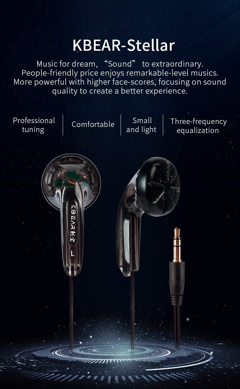 Wired in-Ear Headphones, 5pack Ear Buds, Noise Isolating in-Ear Monitors V366527