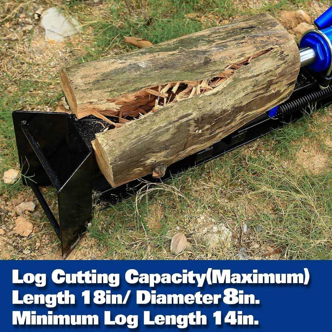 12 Ton Manual Hydraulic Wood Splitter W9711