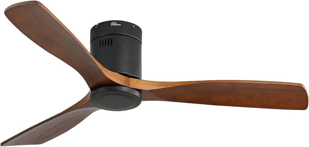 52 Inch Flush Mount Ceiling Fan with Remote Control O18578