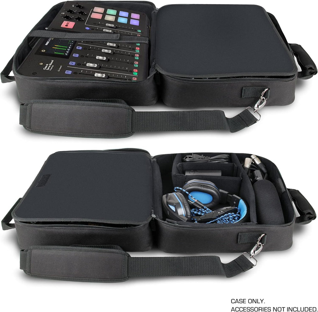 Audio Mixer Travel Case with Scratch-Resistant Interior J312