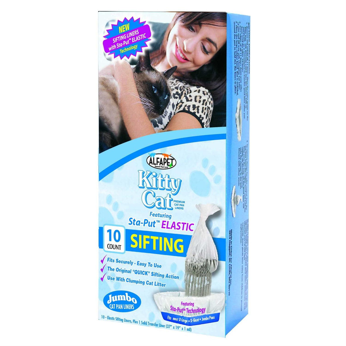 Elastic Cat Pan Liners J135