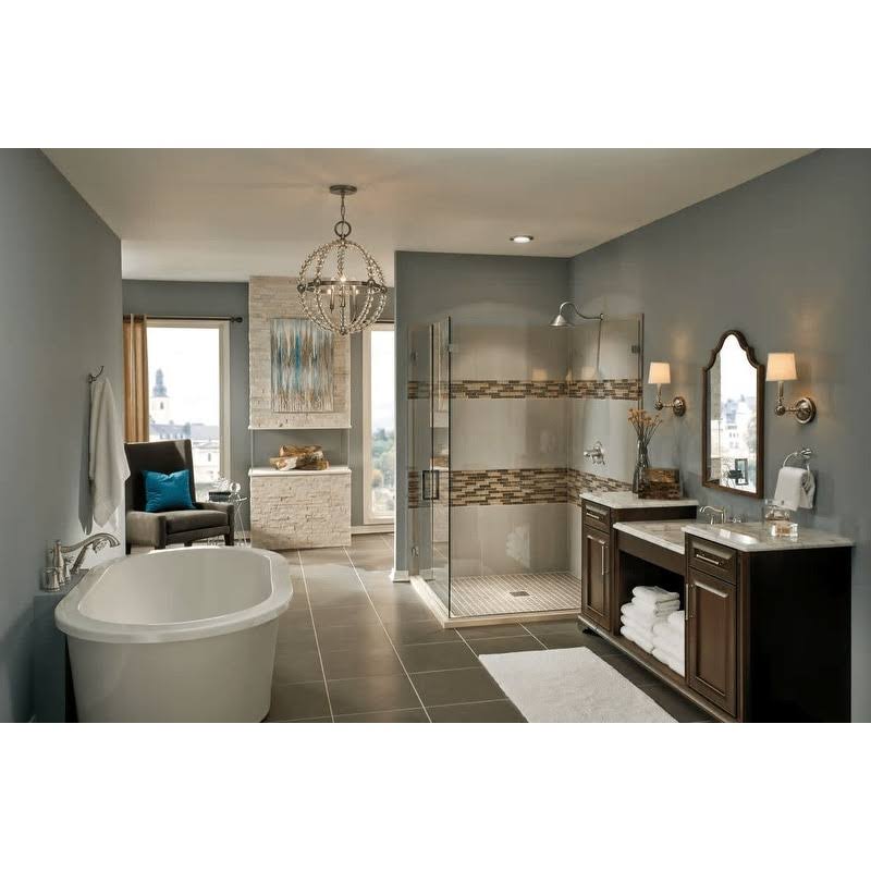 Champagne Bronze Shower Trim X7828