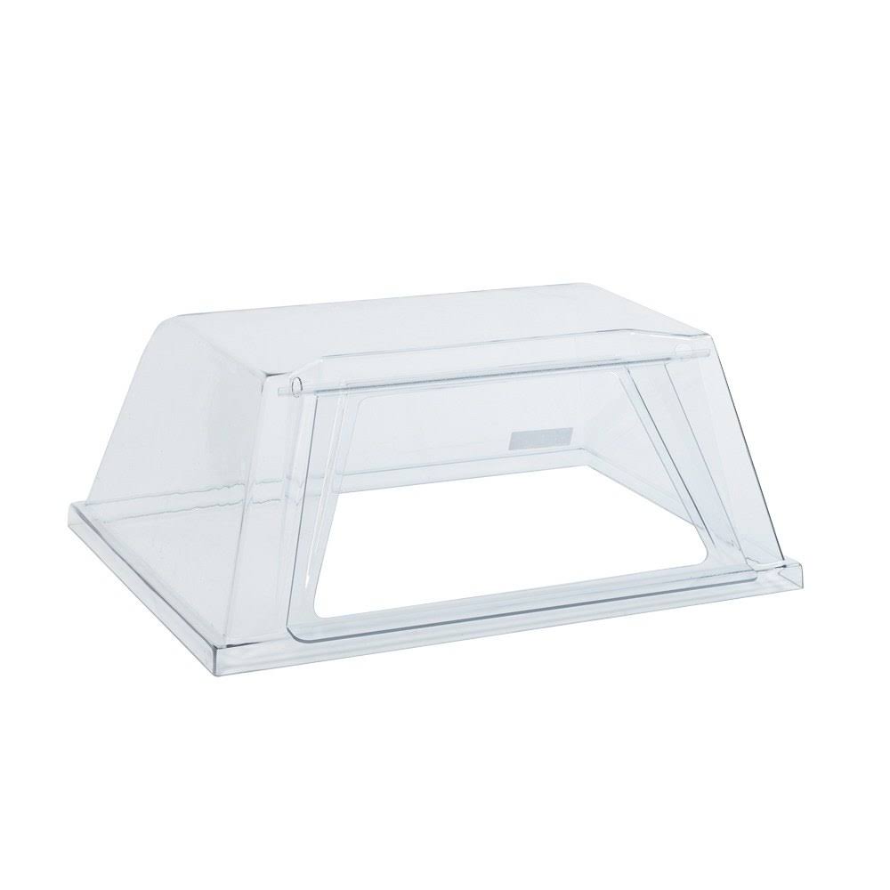 Polycarbonate Self Serve Sneeze Guard for Roller Grills X686483