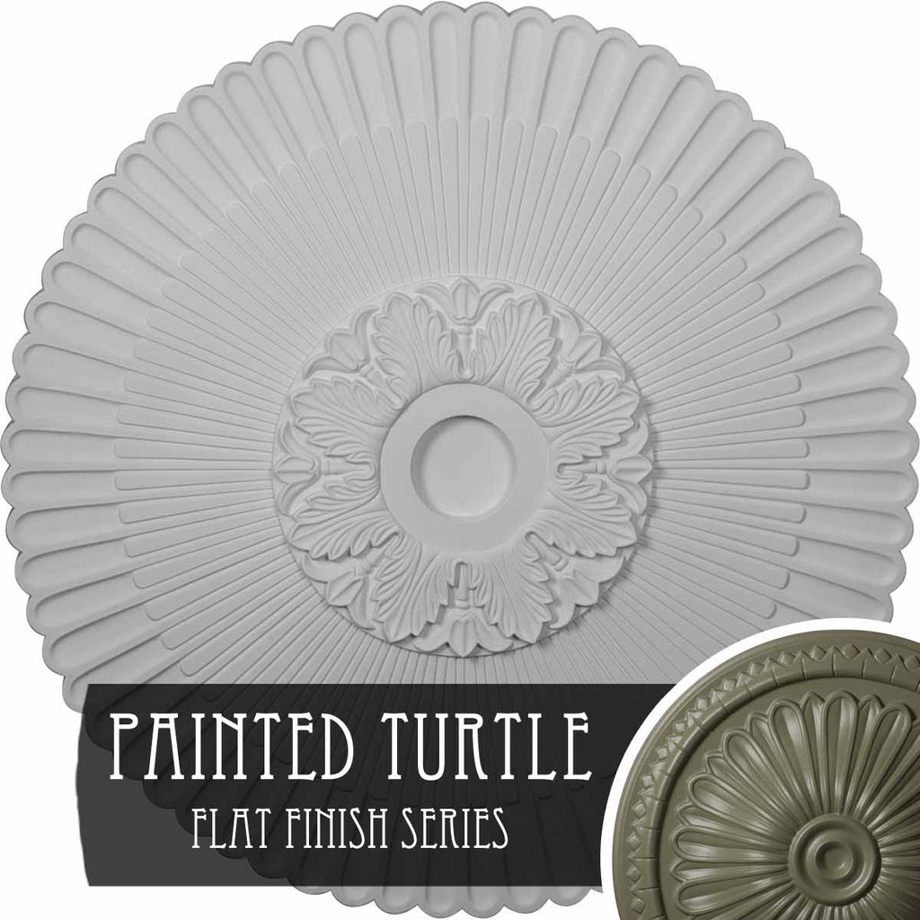 Hand-Painted Ceiling Medallion G49091