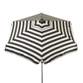 6.5 ft Black and White Patio Umbrella U715
