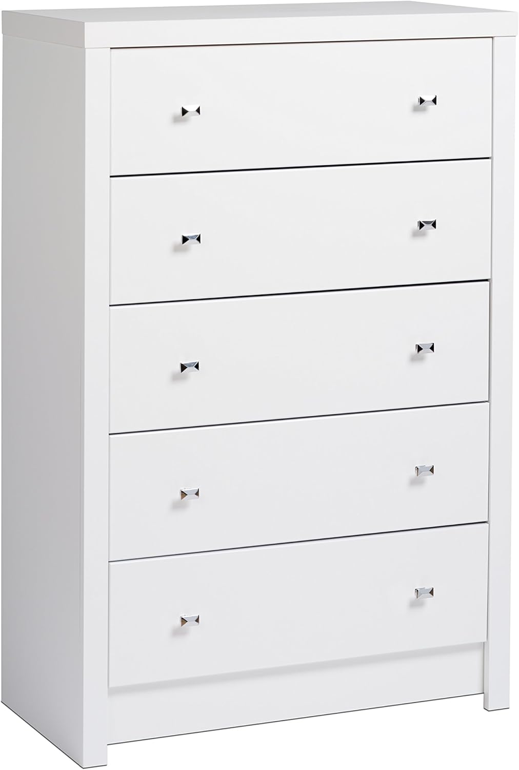 White 5-Drawer Chest O284