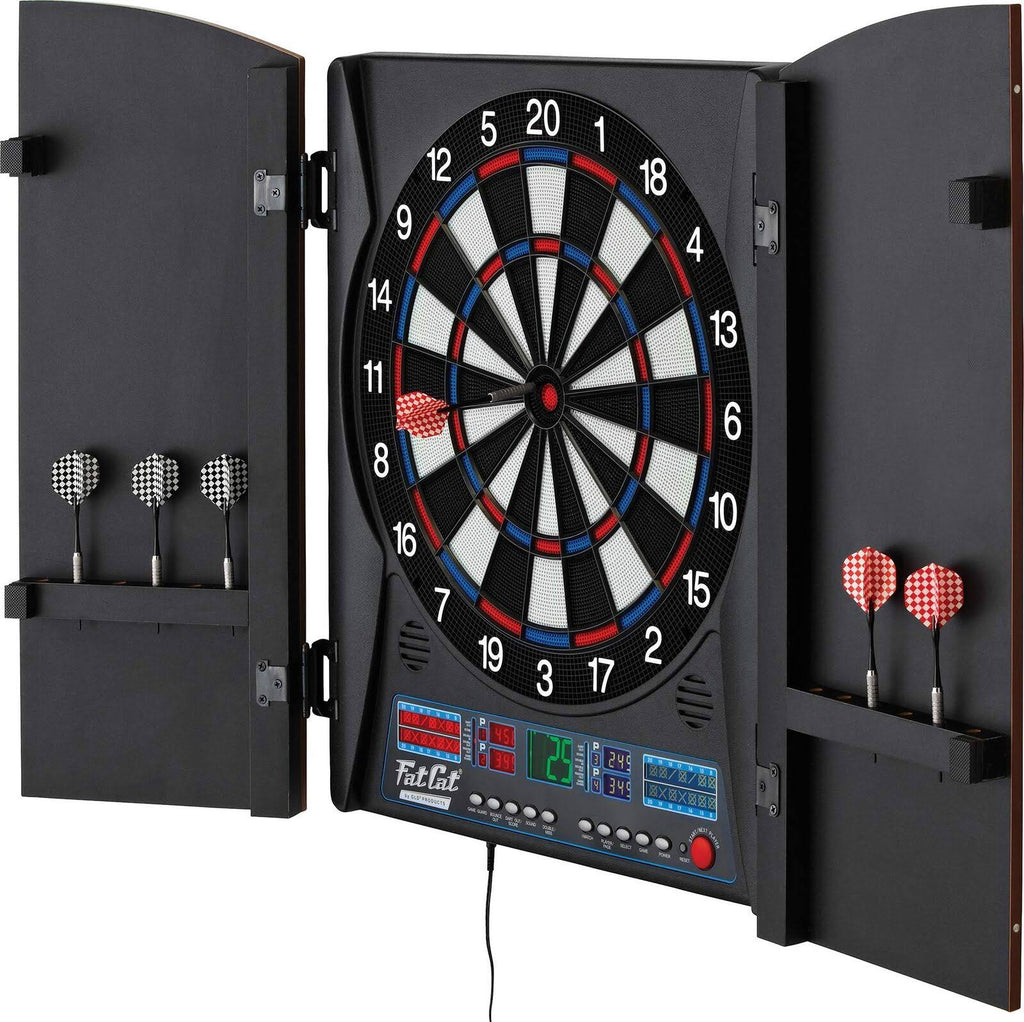 Electronic Soft Tip Dartboard with Cabinet Y253441