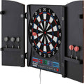 Electronic Soft Tip Dartboard with Cabinet Y253441