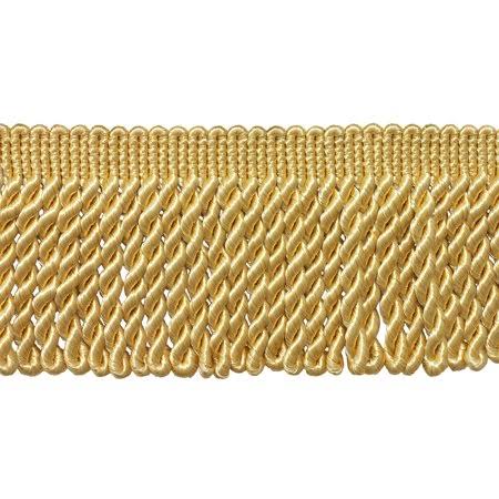 3 inch Light Gold Bullion Fringe Trim K374