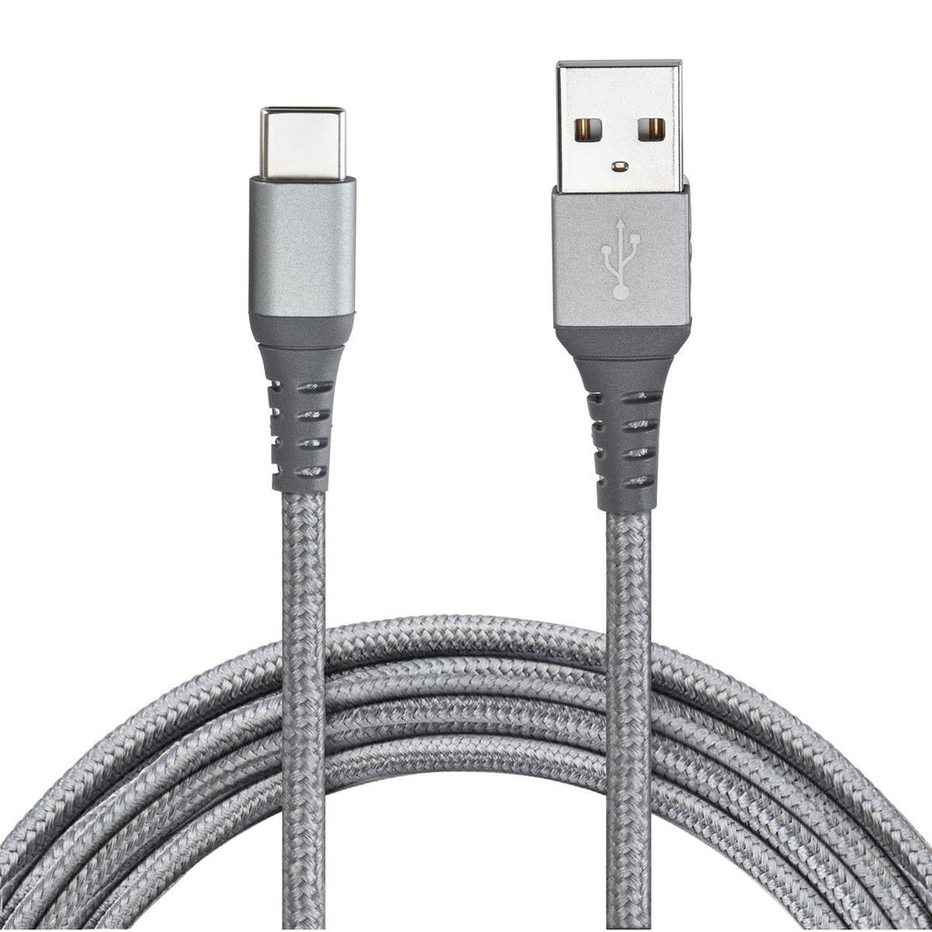 6 ft. USB to USB-C Braided Charging Cable M3754