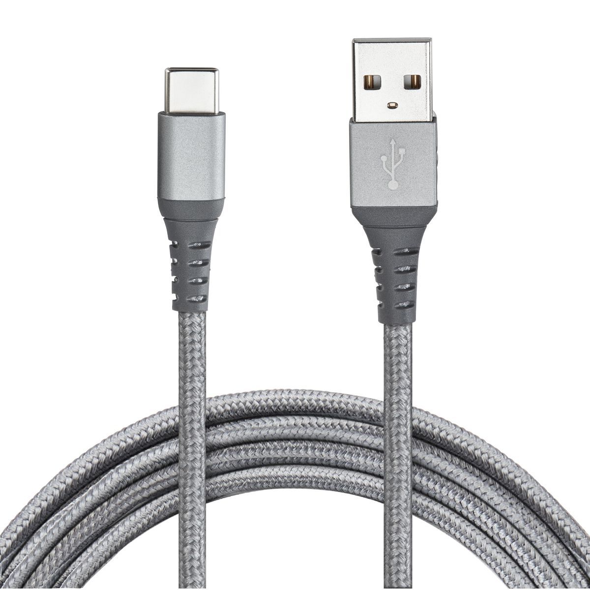 6 ft. USB to USB-C Braided Charging Cable M3754