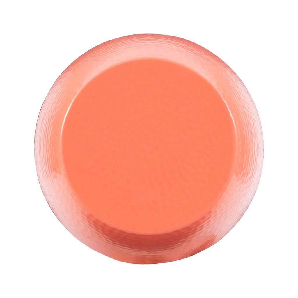 Coral Textured Metal Side Table R871