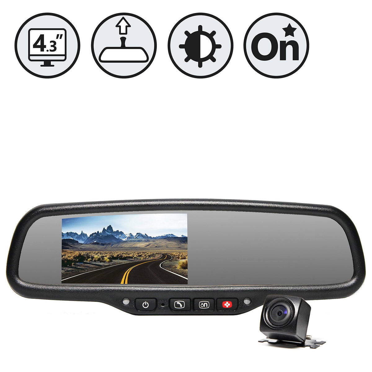 Backup Camera System with Auto Dimming K549731