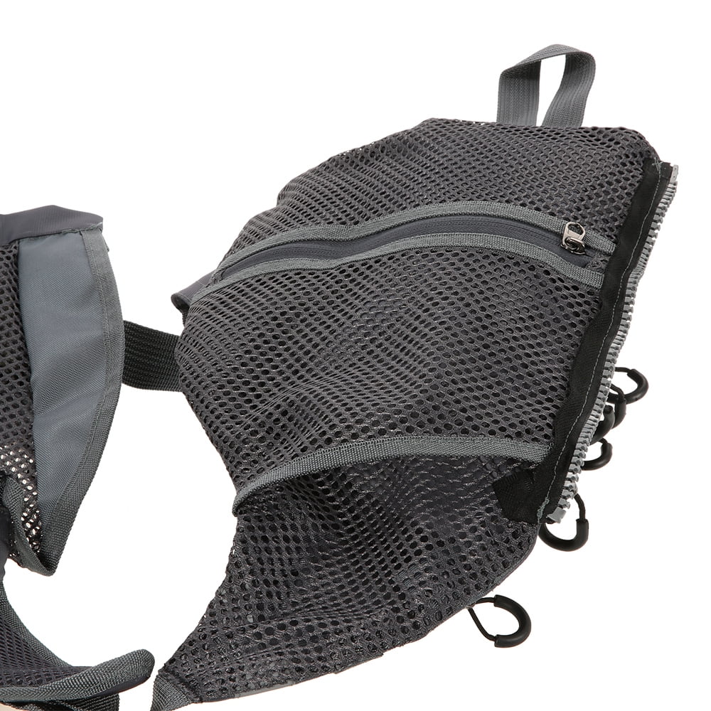 Padded Outdoor Fishing Life Jacket Vest with 209lb Bearing Capacity K478653