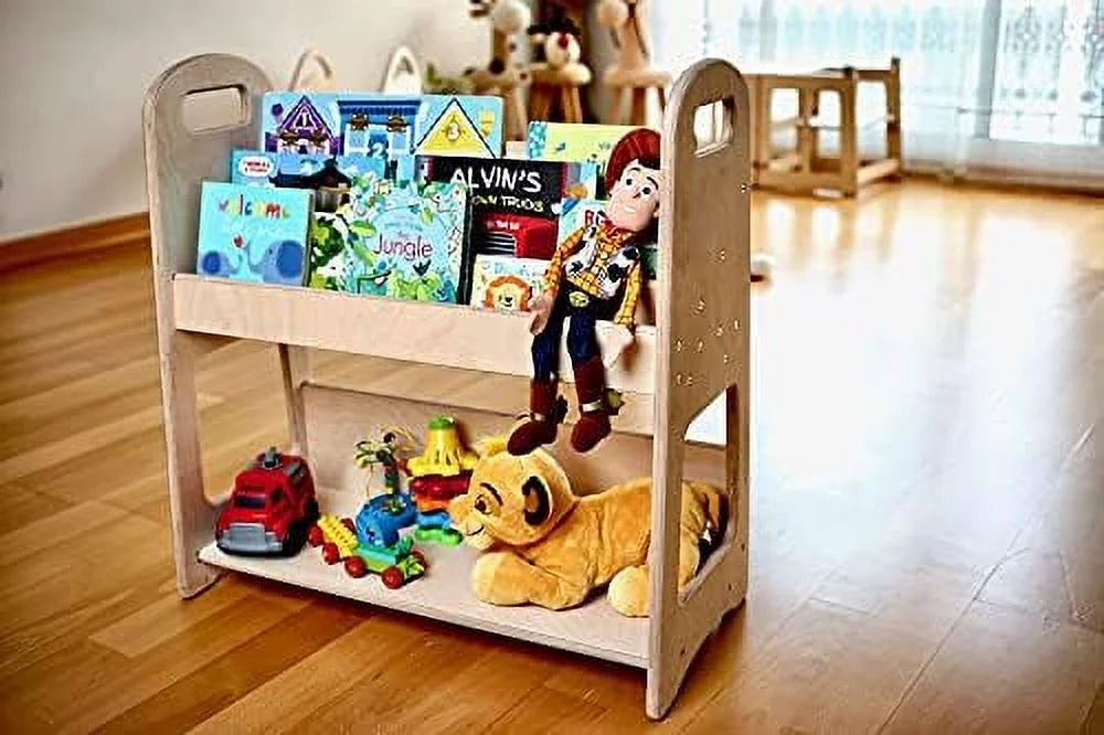 Wooden Bookshelf with Shelves T751061