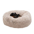 Long Fur Donut Dog Bed V48628