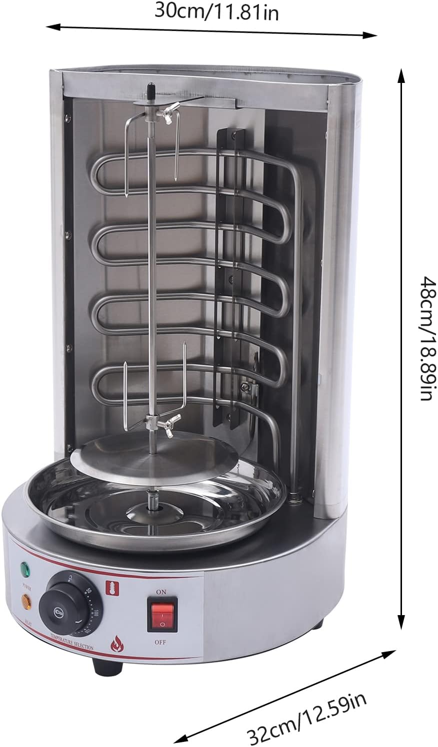 Stainless Steel Vertical Rotating Oven U450
