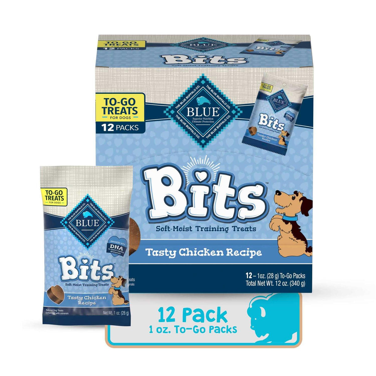 Natural Soft-Moist Training Dog Treats D24297