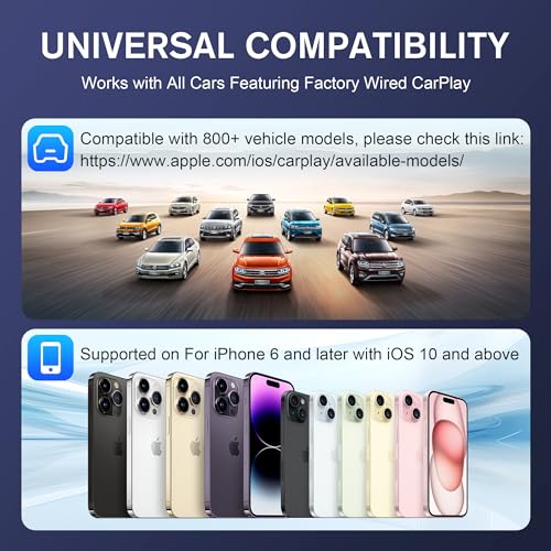 Grey Wireless Carplay Adapter with USB C Receiver O882