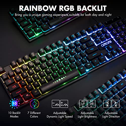 RGB Backlit Wired Gaming Keyboard G7149