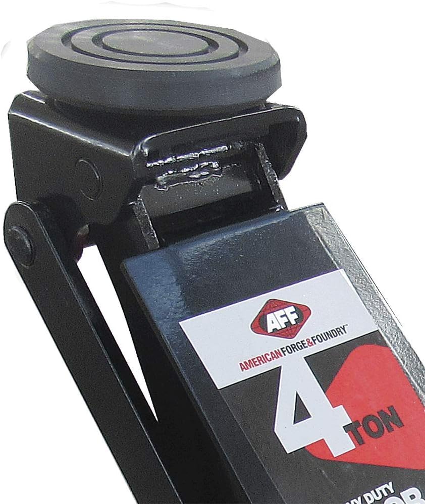 4 Ton Hydraulic Floor Jack with Safety Bypass and Swivel Casters N6678