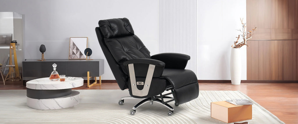 Black Reclining Office Chair I250