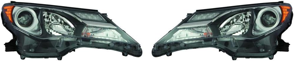 Headlight Assembly for 2013 2014 2015 RAV4 Passenger Side O2524