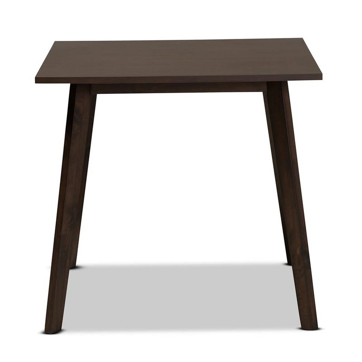 Dark Oak Square Wood Dining Table K40375