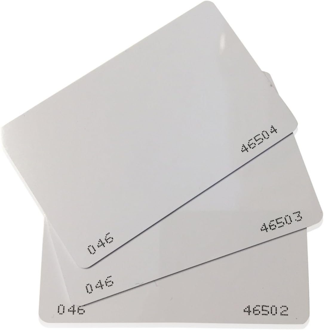 200 pcs 26 Bit Proximity CR80 Blank Printable Swipe Cards O7461
