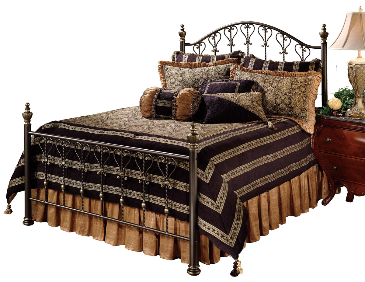 King Metal Four-Poster Bed J909880