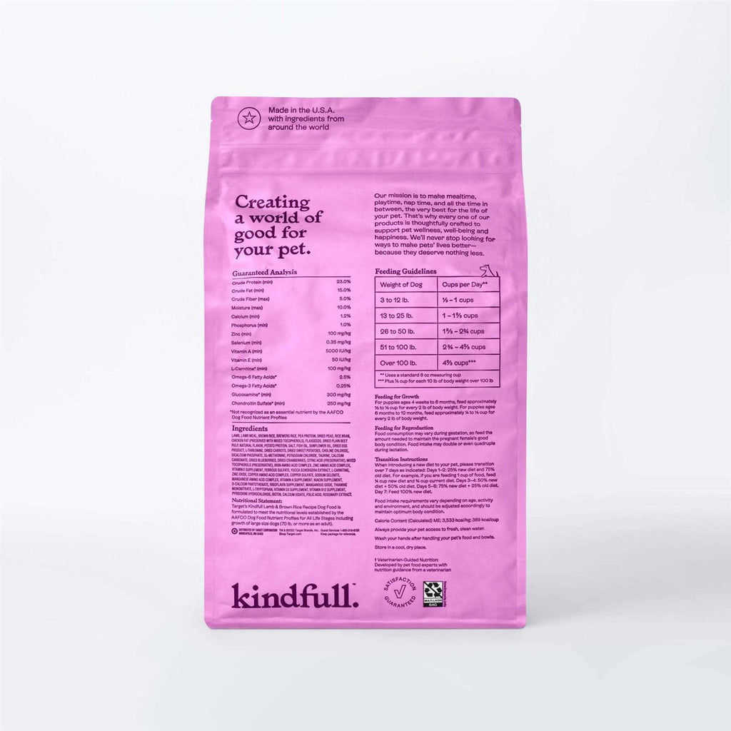 Lamb & Brown Rice Recipe Dry Dog Food F2570