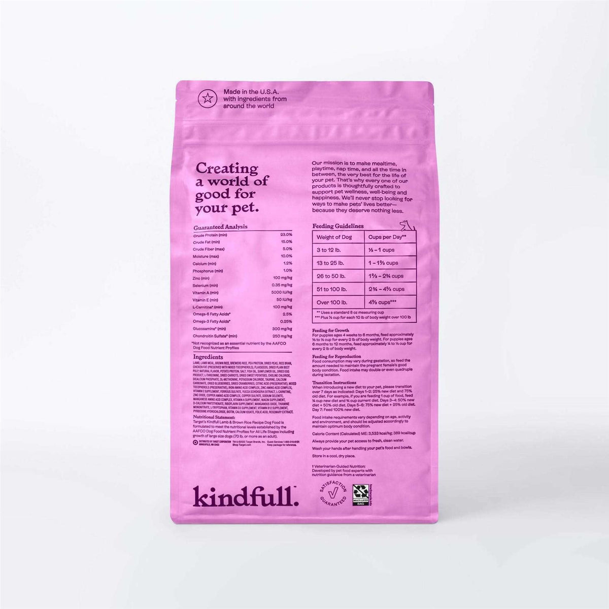 Lamb & Brown Rice Recipe Dry Dog Food F2570