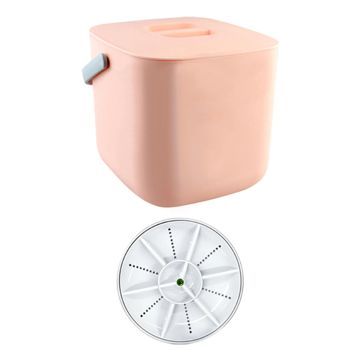 White Mini USB Dishwasher with Bucket S126635