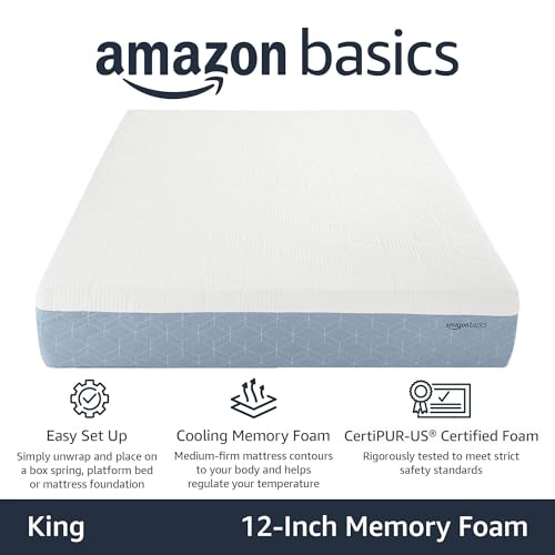 Firm Cooling Gel Memory Foam Full Size Mattress I4811