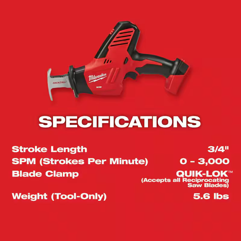 18V Cordless 4-Tool Combo Kit with 2.0 Ah Batteries Z70110