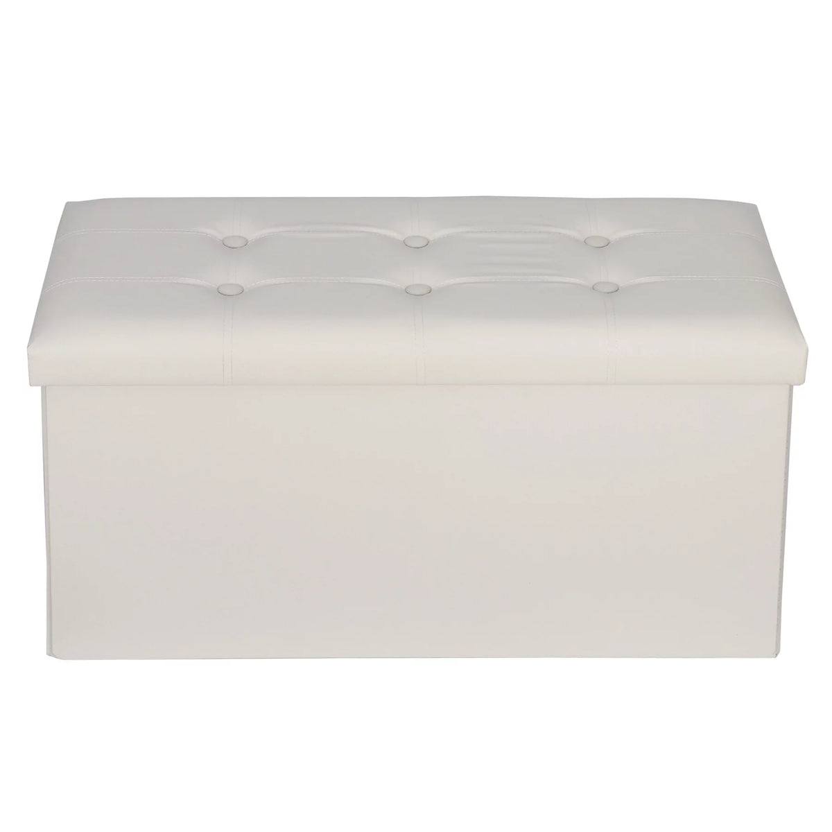 30'' Leather Storage Ottoman Bench Y73205