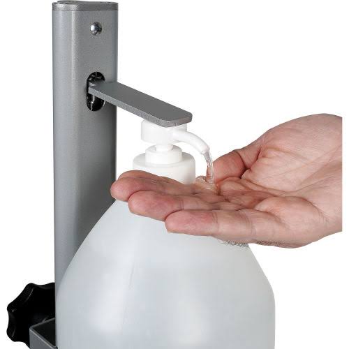 Foot Operated Hand Sanitizer Dispenser for Gallon Bottles A835