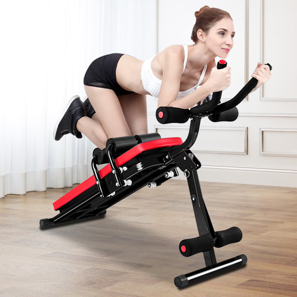 Foldable Ab Trainer Fitness Equipment with LCD Display V37352